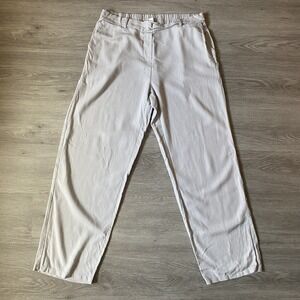Jules & Leopold Women's Medium Pull On Pants Linen‎ Blend Career Business Casual